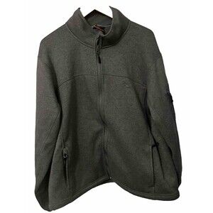 High Sierra Funston Full Zip Jacket Charcoal Gray Sz XXL